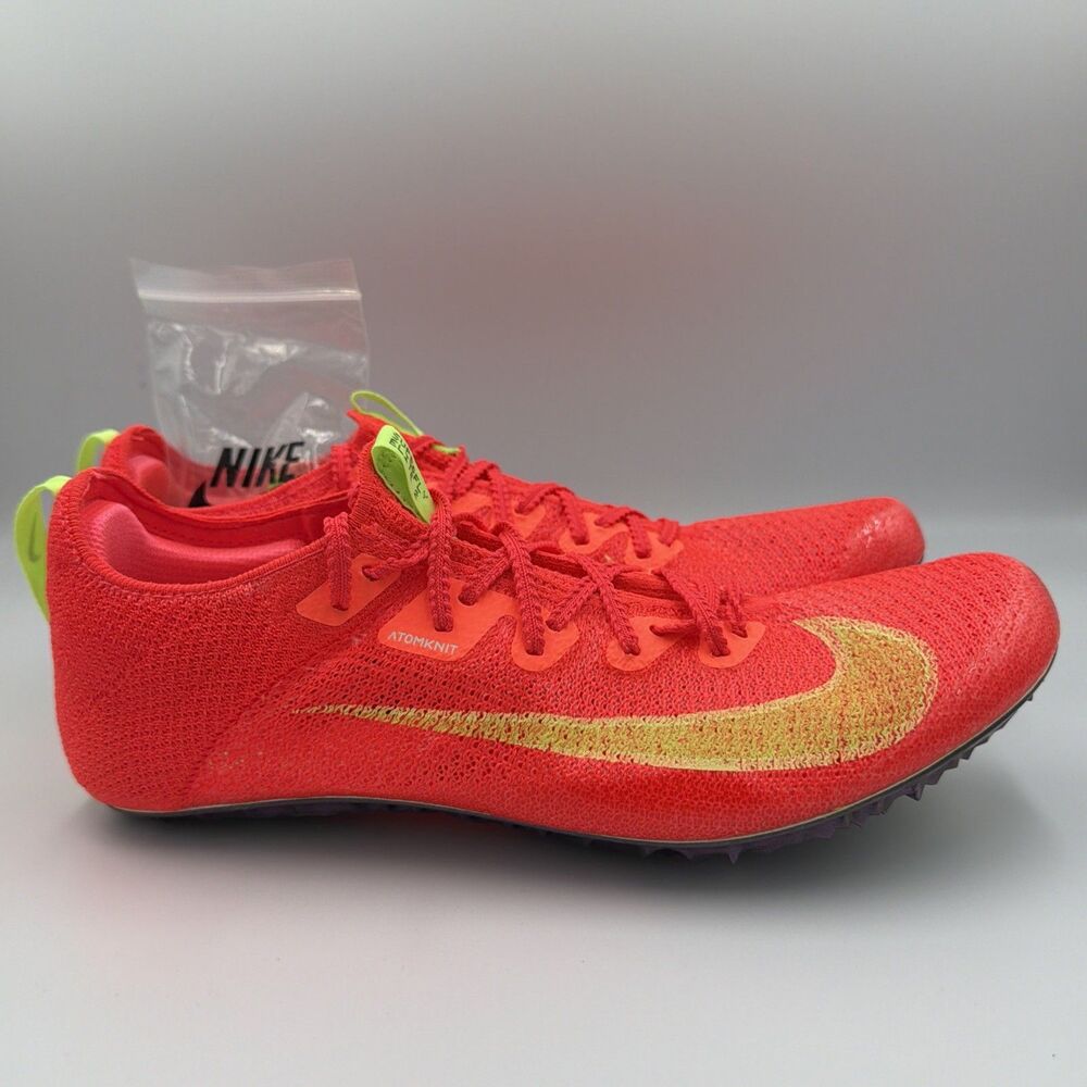 Nike Zoom Superfly Elite 2 Bright Crimson Track Spikes Men's Size 9.5 FZ9662-600